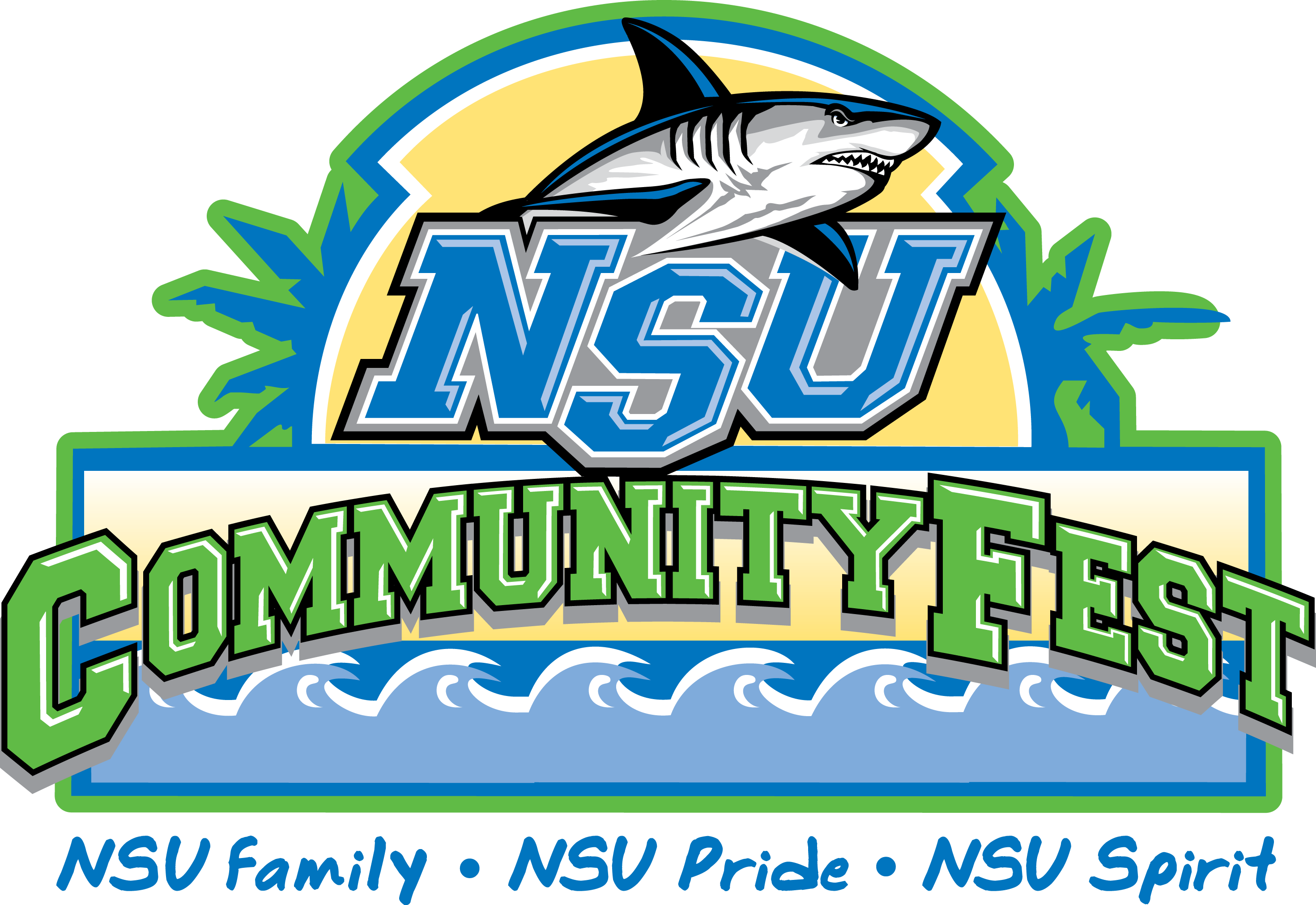 Nsucommfest Final Color Clipart (2941x2022), Png Download