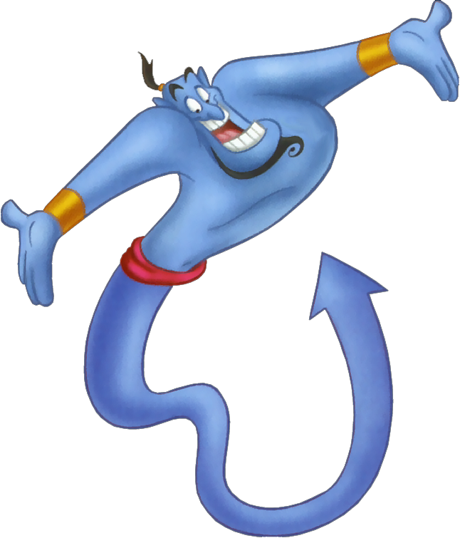 Genie Clipart - Png Download (646x755), Png Download