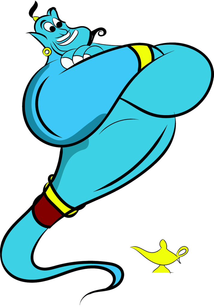 "facebook Genie" Clipart (715x1024), Png Download
