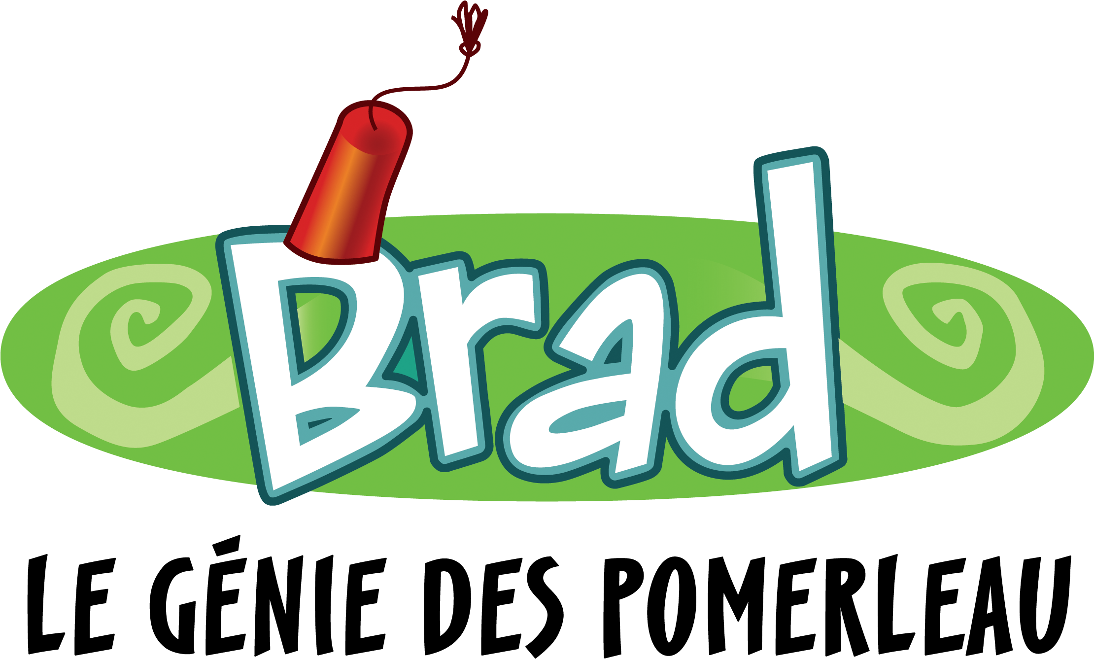 Brad The Pomerleaus Genie Clipart (3000x1518), Png Download