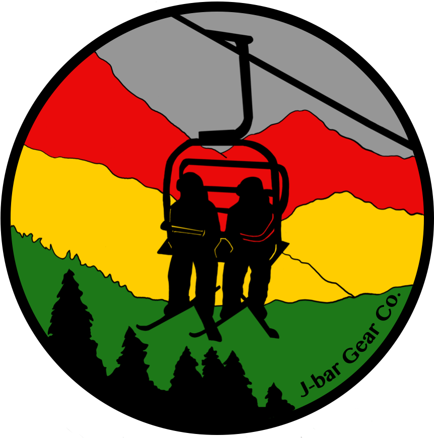 Chairlift Rasta Sticker 4" Clipart (900x900), Png Download