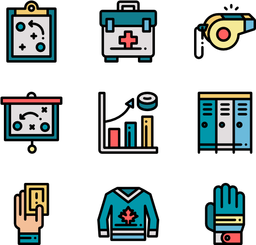 Hockey Clipart (600x564), Png Download