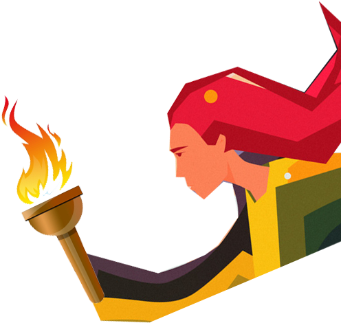 Biolim's Torch Clipart (495x640), Png Download