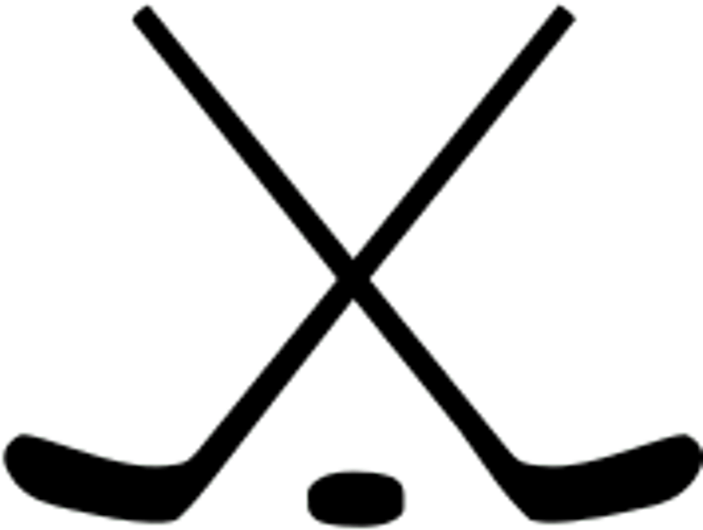 Hockey Sticks Clipart - Png Download (1024x1024), Png Download