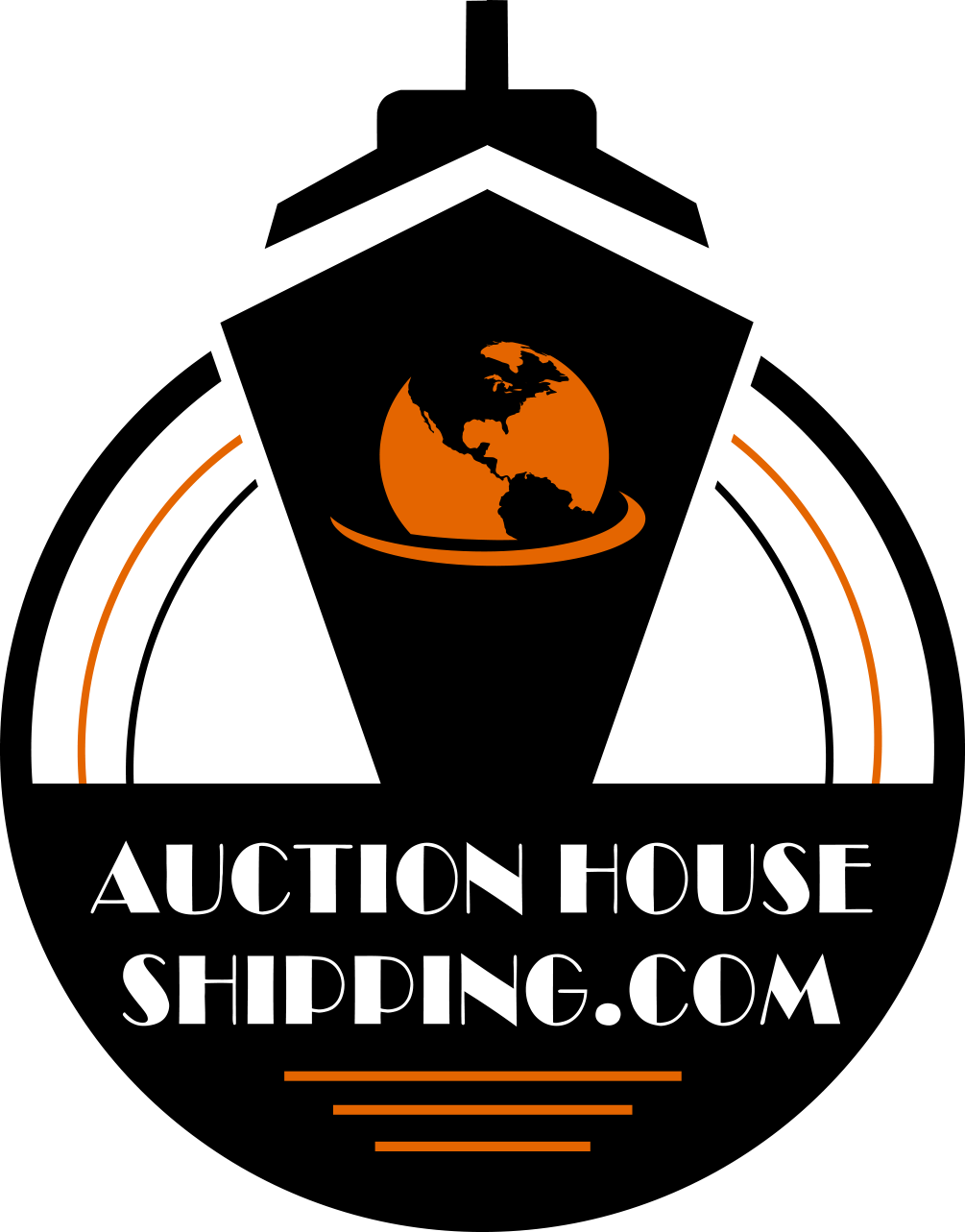 Home Of Auction House Shipping Clipart (1005x1283), Png Download