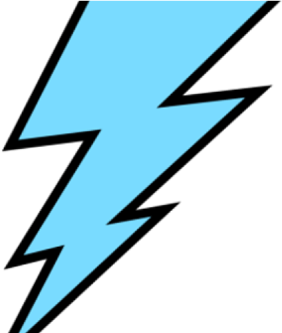 Blue Clipart Lightning - Png Download (640x480), Png Download