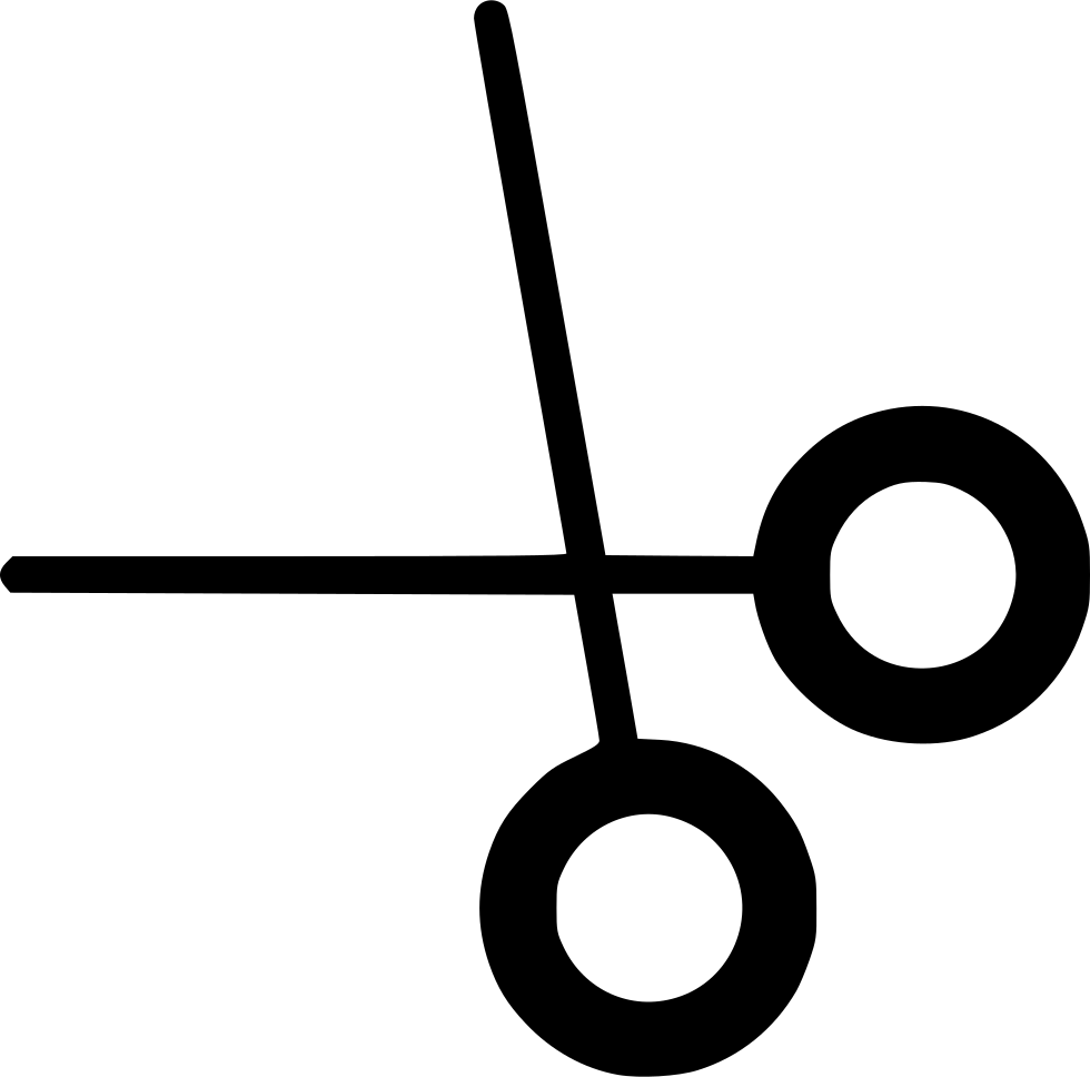 Cut Scissors Editor Edit Remove Comments Clipart (980x968), Png Download