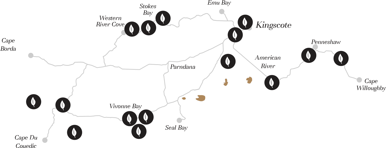 Kangaroo Island Clipart (1600x623), Png Download