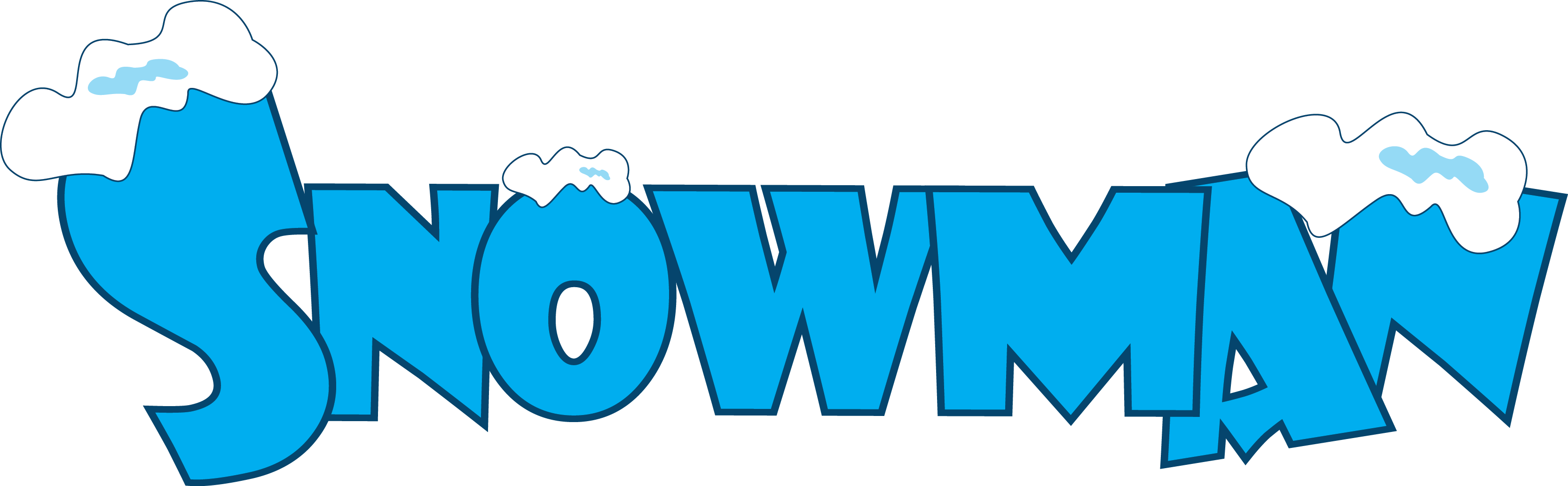 Snowman Can Attend To All Of Your Air Conditioning, Clipart (3335x1034), Png Download