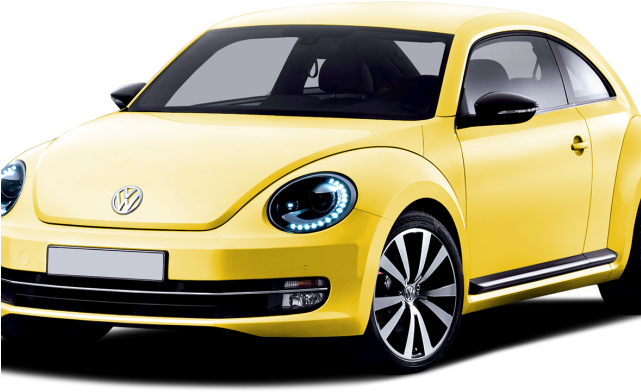 Volkswagen Clipart Yellow Car - Png Download (640x480), Png Download