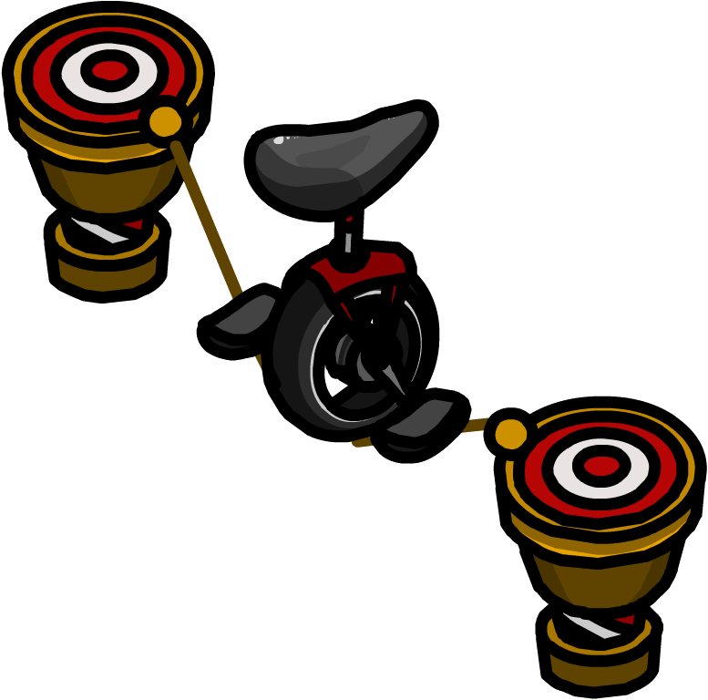 Unicycle Tightrope Clipart (777x768), Png Download