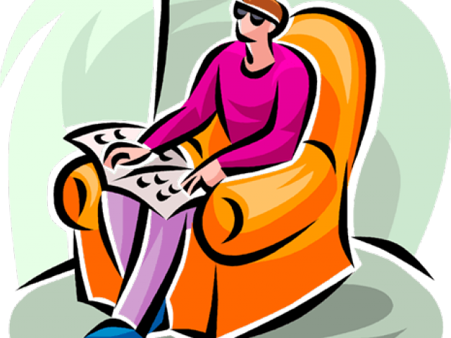 Blinds Clipart Blind Person - Png Download (640x480), Png Download