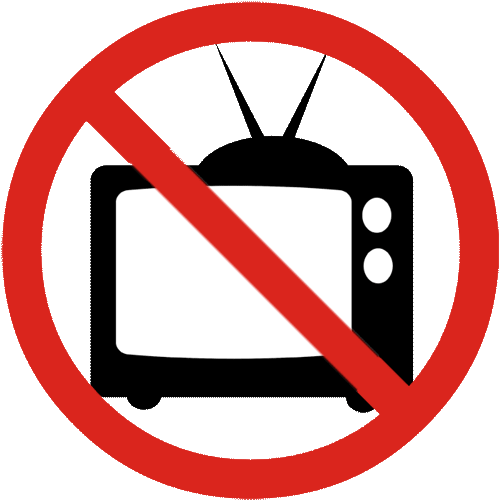 Sorry, No Phones Or Tv's In The Rooms Life Is Simply Clipart (800x500), Png Download