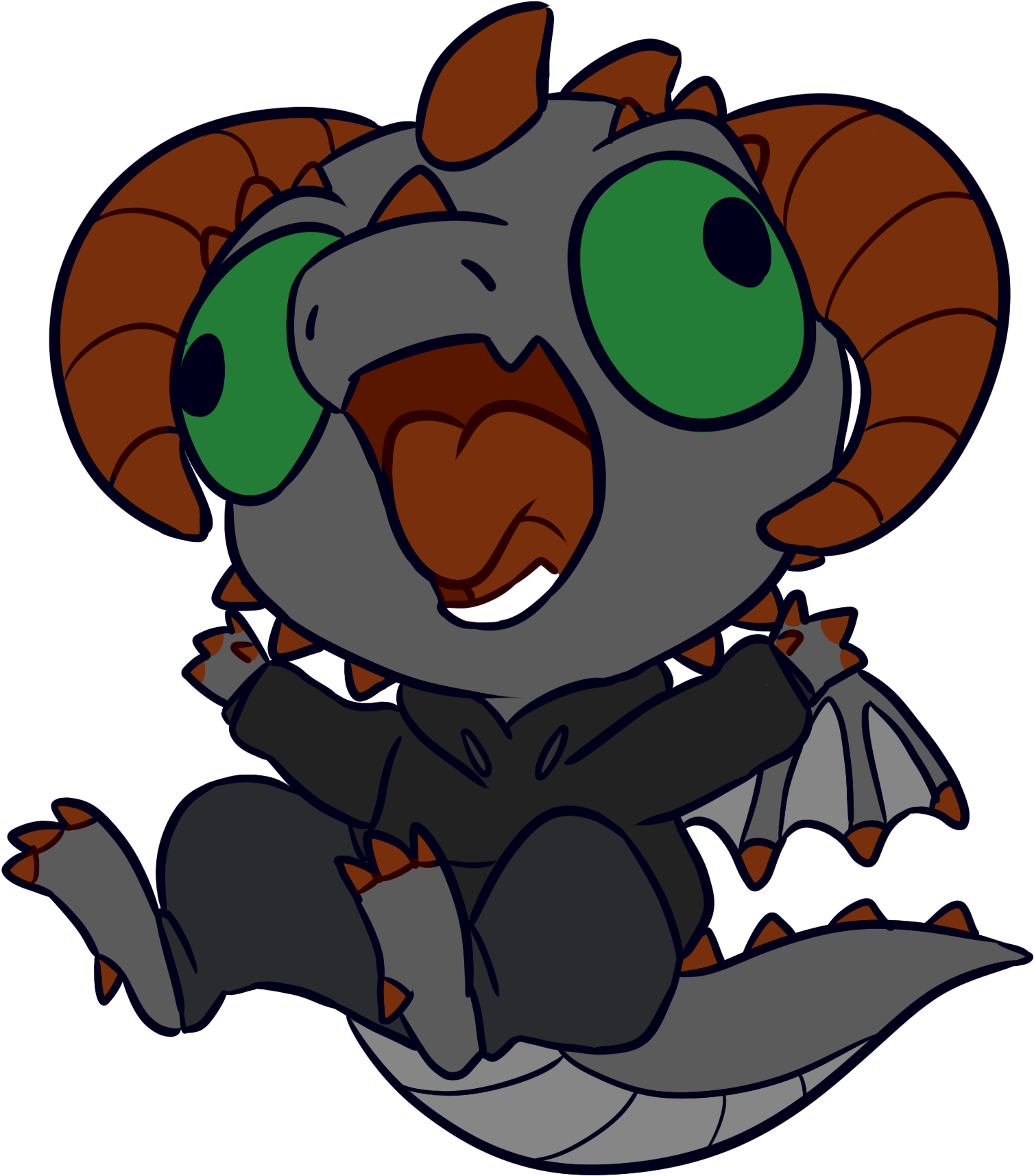 Derp Chibi Clipart (1800x1800), Png Download