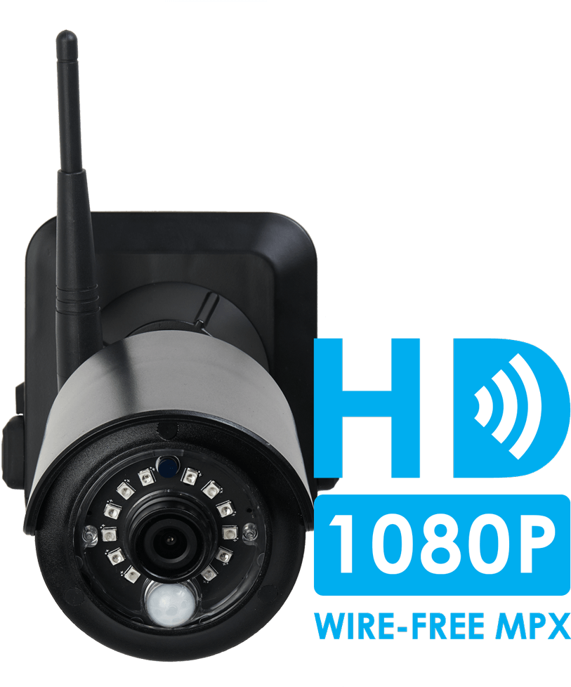 1080p Wire-free Security Camera Clipart (750x750), Png Download