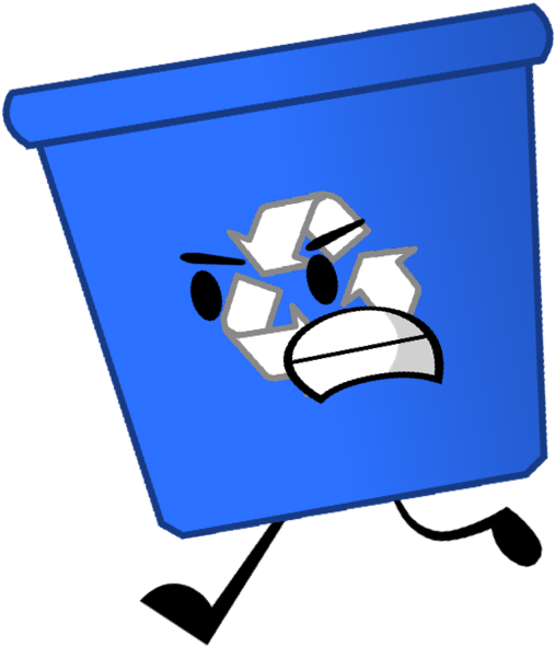 Recycle Bin Clipart (573x599), Png Download