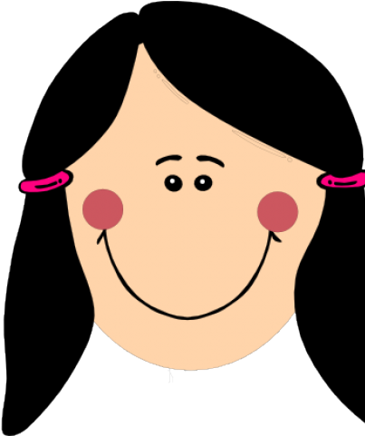 Girls Face Clip Art - Png Download (640x480), Png Download