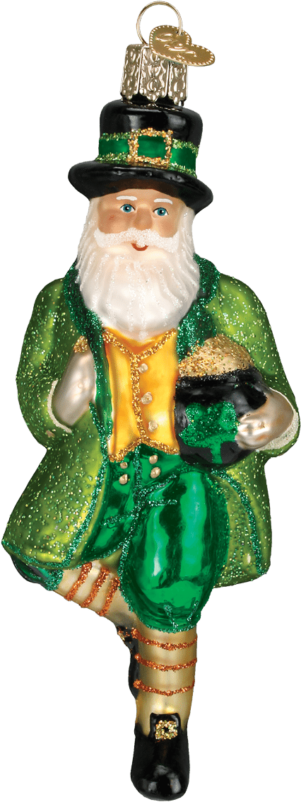 Irish Santa Ornament Clipart (1200x1200), Png Download