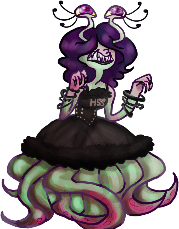 “ I Drew My Musona As A Member Of Hss In An Attempt Clipart (900x900), Png Download