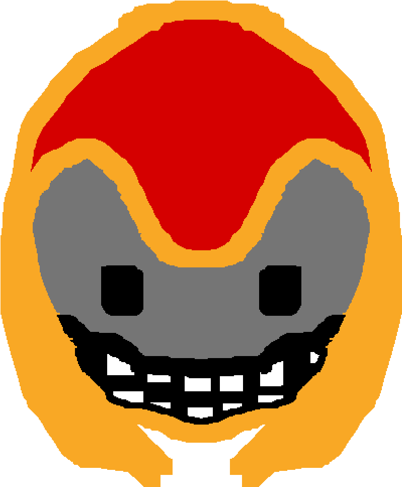 A Smiling Scary Gladiator Clipart (1000x1000), Png Download