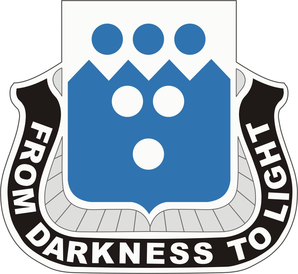 Us Army 321 Mi Bn Dui Clipart (1167x1074), Png Download