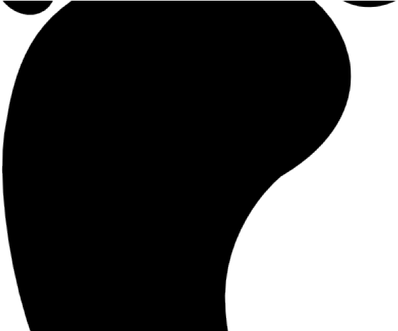 Footprints Clipart Silhouette - Png Download (640x480), Png Download