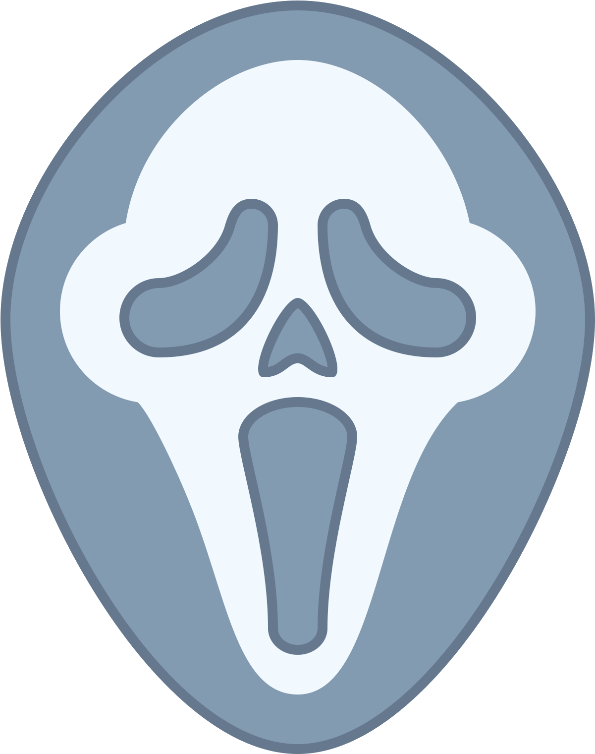 The Icon Is Depicting An Image Of A Mask Popularized Clipart (1201x1521), Png Download