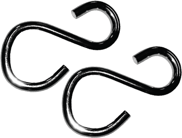 Large S-hook Clipart (781x661), Png Download