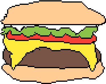 Burger Clipart (1024x576), Png Download