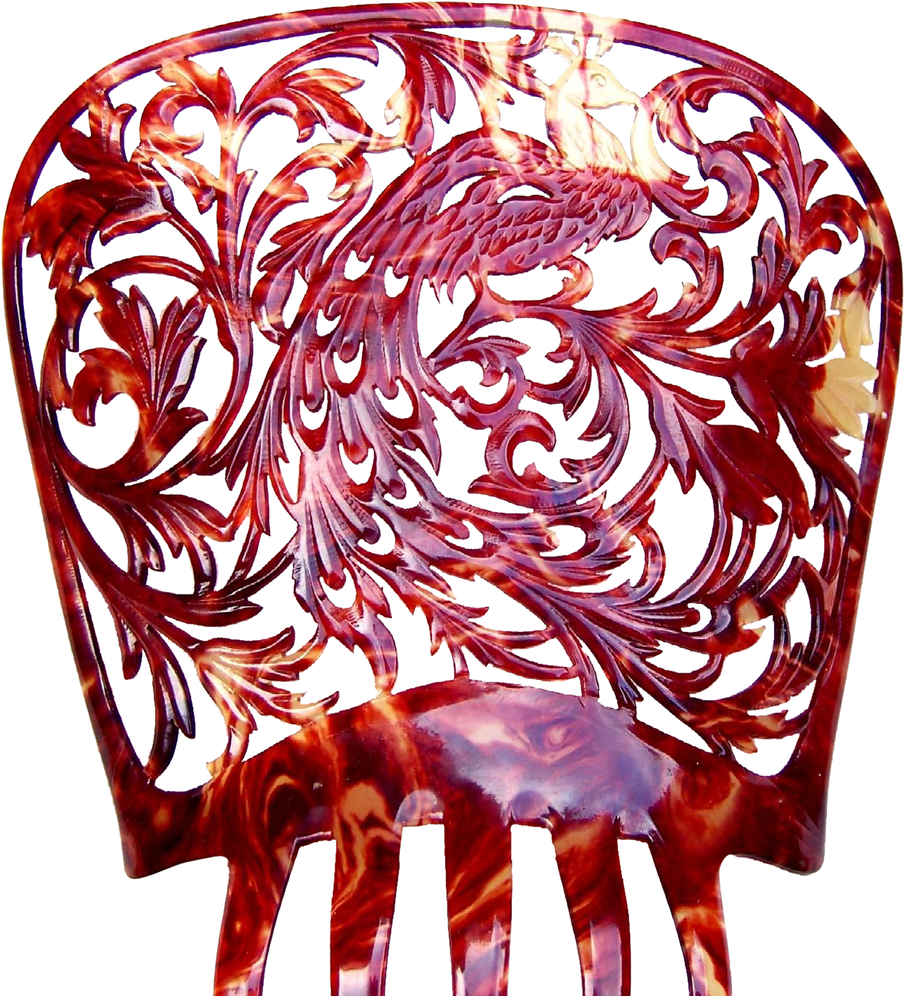 Spanish Mantilla Hair Comb Faux Tortoiseshell With Clipart (1428x1428), Png Download