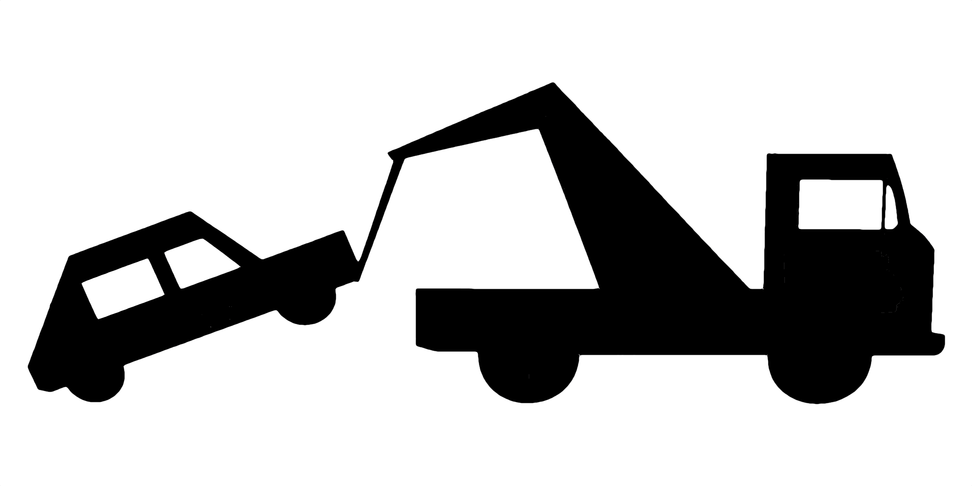 Towing Clipart Www Imgkid Com The Image Kid Has It - Png Download (2000x1000), Png Download