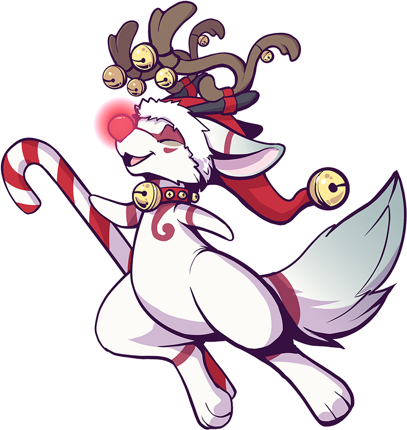 Happy Chibi Holidays Clipart (900x900), Png Download