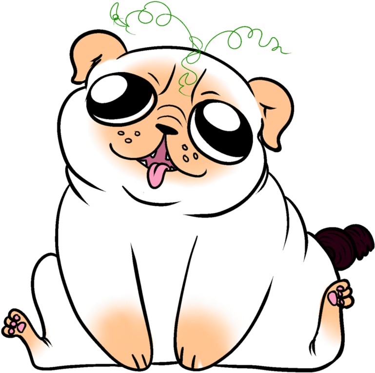 Congrats You Are The Proud Owner Of A Rare Pugkin Look Clipart (888x900), Png Download
