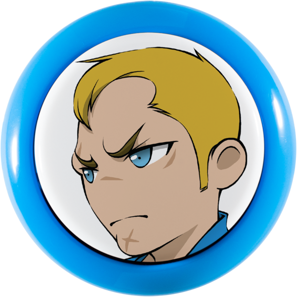 Street Fighter [chibi] Sanwa Denshi Pushbutton Clipart (600x600), Png Download