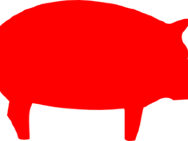 Pig Clipart Outline - Png Download (640x480), Png Download