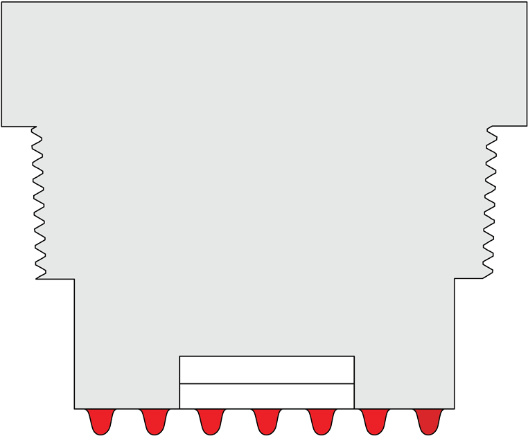 Horizontal Transducer Clipart (777x664), Png Download