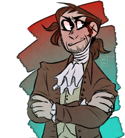 The Gay Captiam Clipart (695x594), Png Download