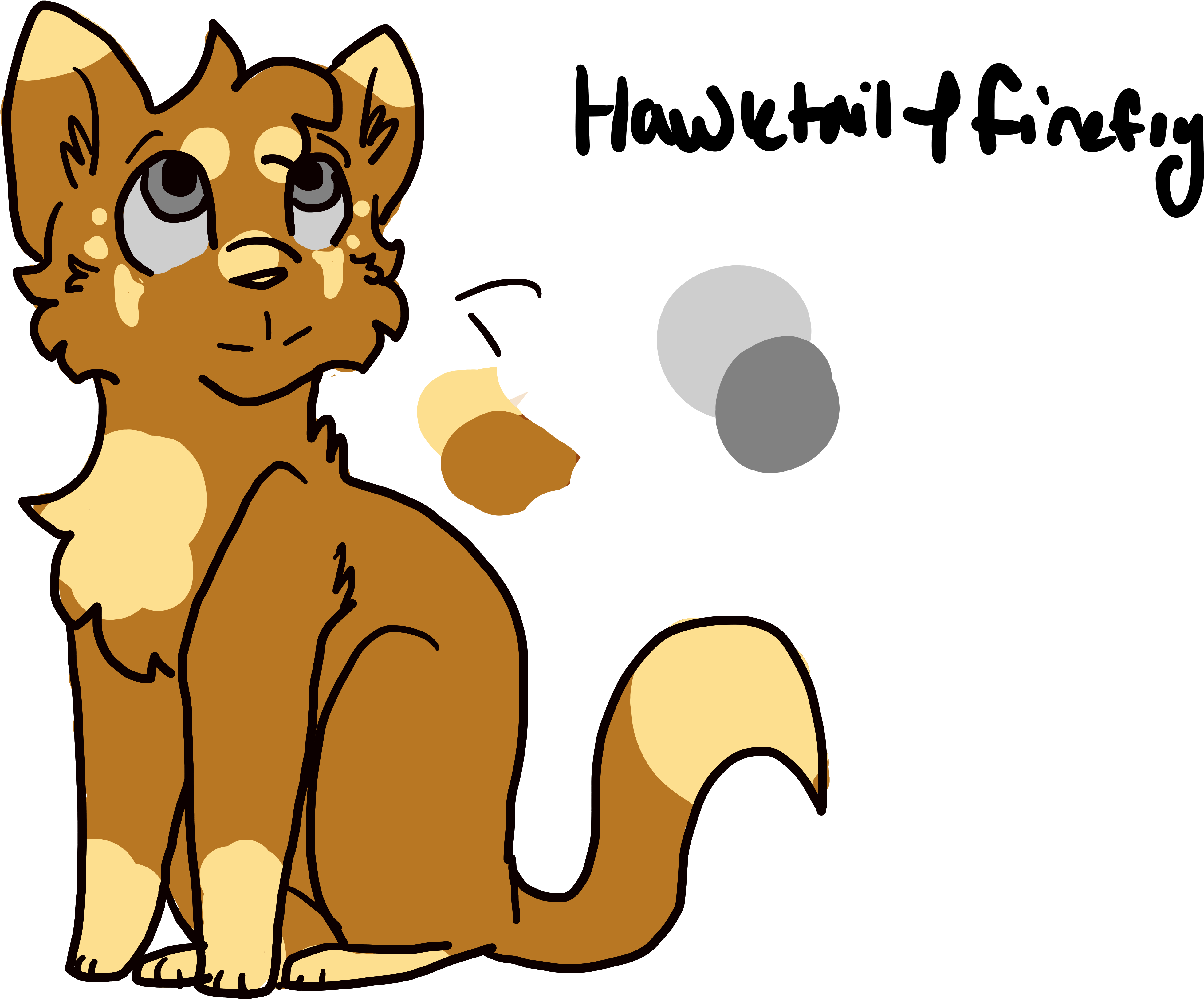 Hawktail And Firefly's Kit Clipart (5000x3600), Png Download