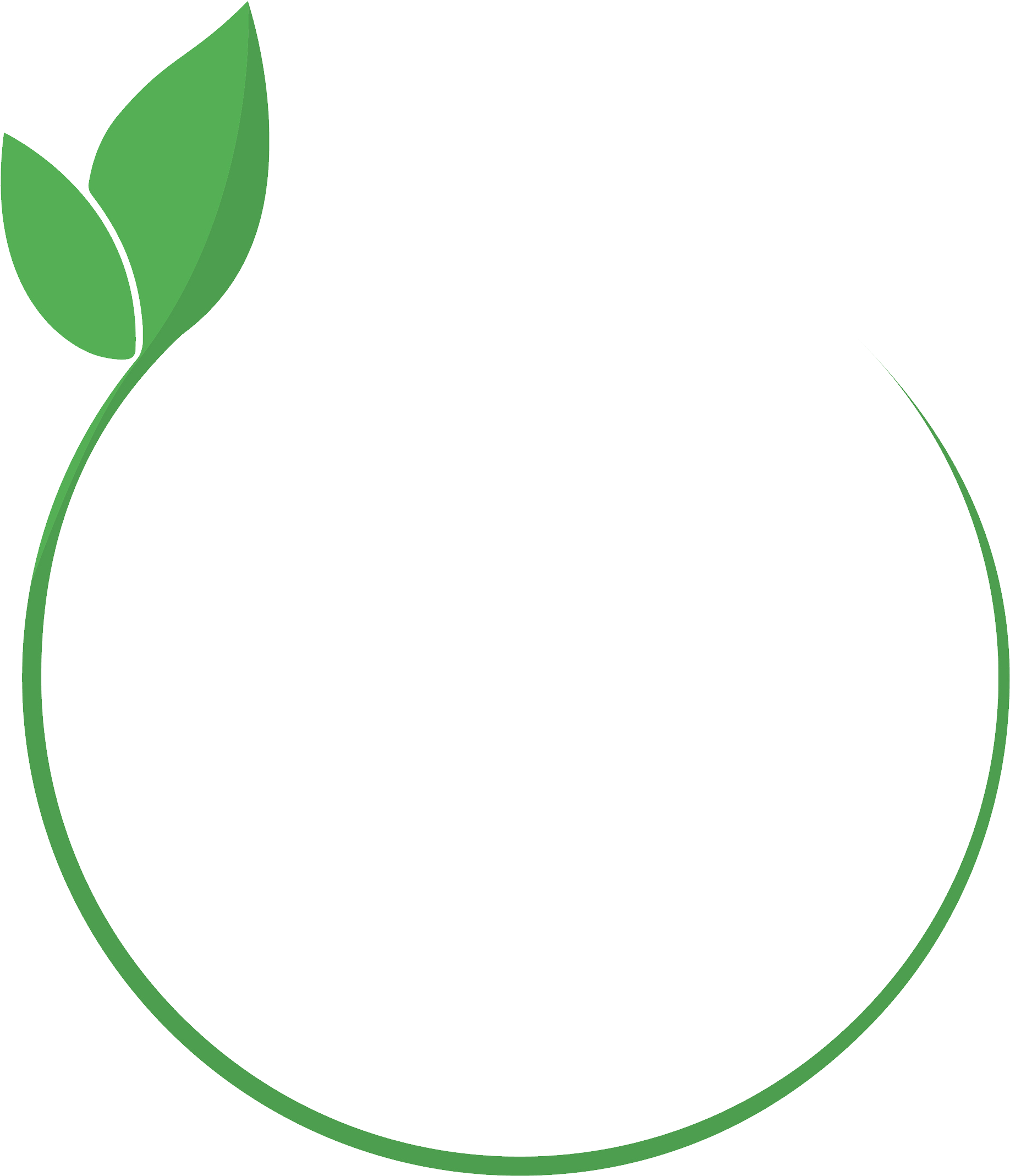 The Future Is Green Clipart (1836x2149), Png Download