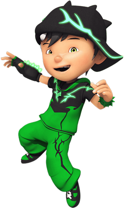 Free Png Download Boboiboy Character Thorn Clipart Transparent Png (481x731), Png Download