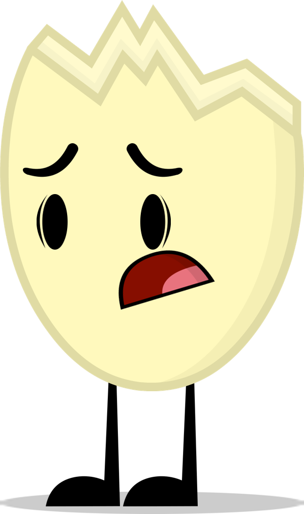 Cracked Drawing Egg Clipart (598x1009), Png Download