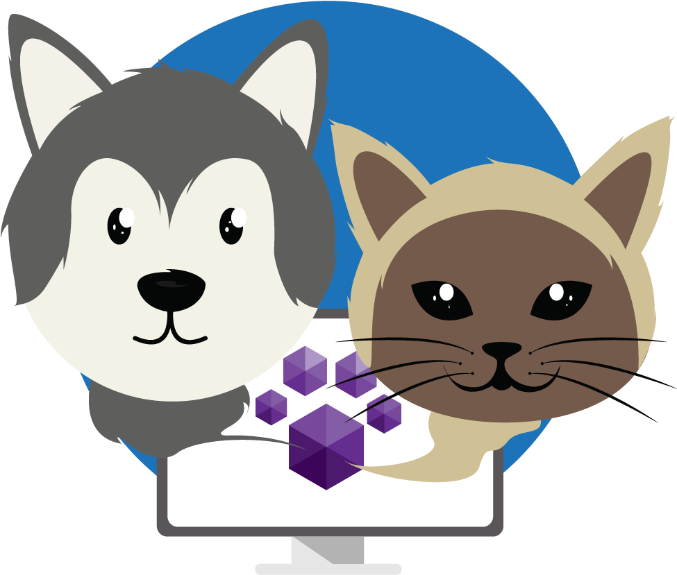 Pet & People Record Management Clipart (1000x1000), Png Download