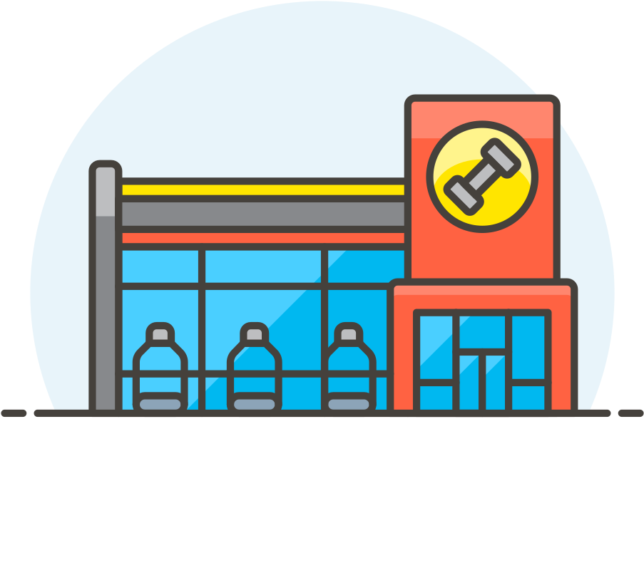 Gym Icon Clipart (1024x1024), Png Download