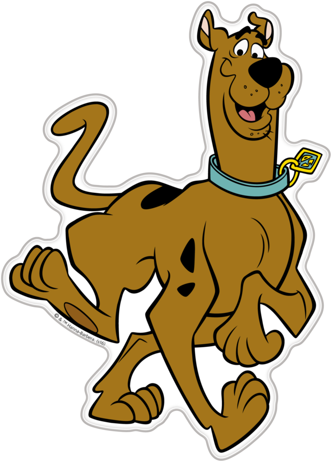 Scooby Doo Clipart Black And White - Png Download (800x1060), Png Download