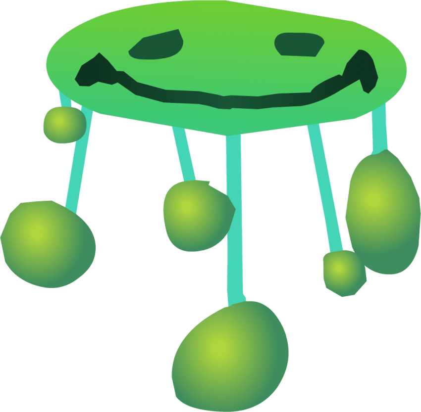 Free Png Download Animals Smiling Jellyfish Png Images Clipart (850x833), Png Download