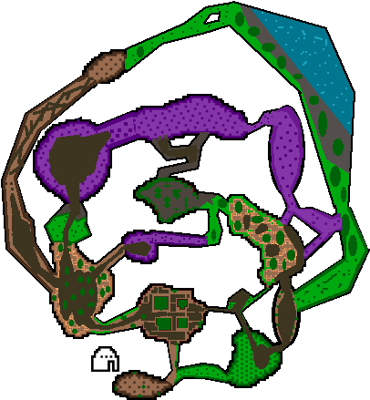 Primeval Coastline Map By Nrex117 Clipart (500x642), Png Download