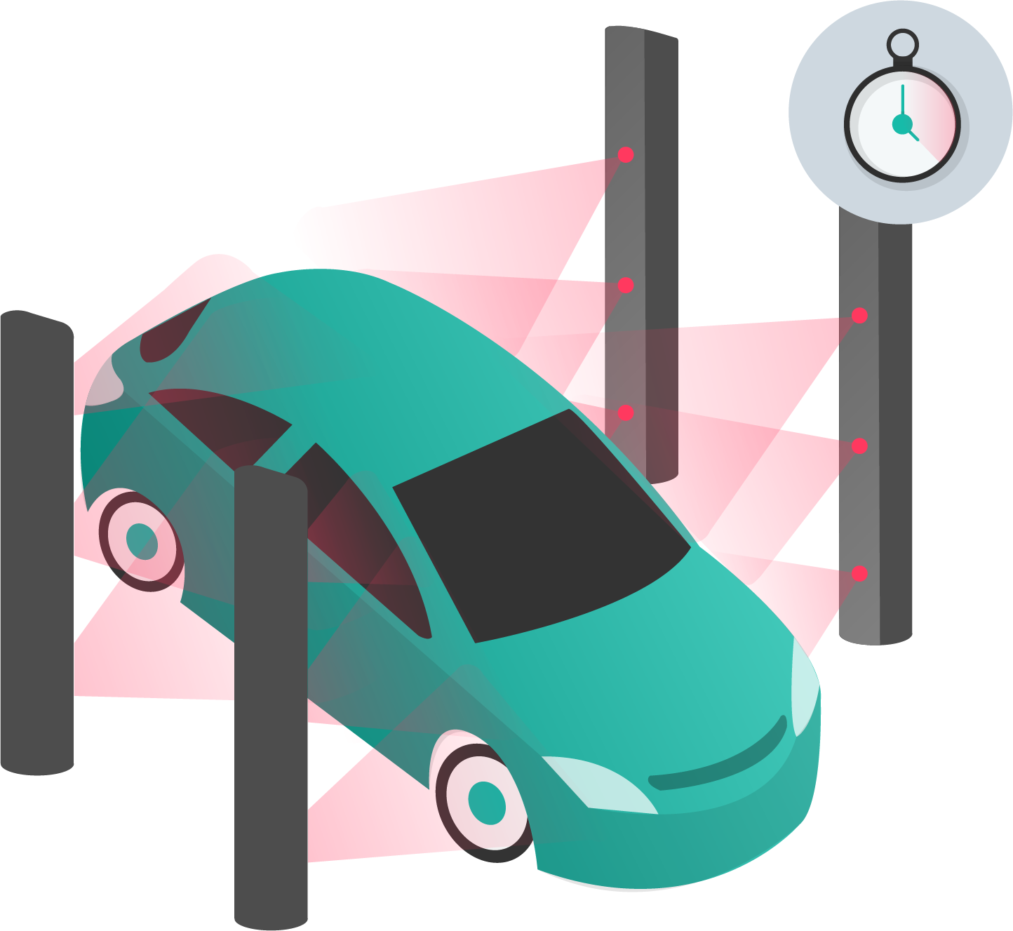 Industrialize Inspection Processes In The Whole Automotive Clipart (1444x1327), Png Download