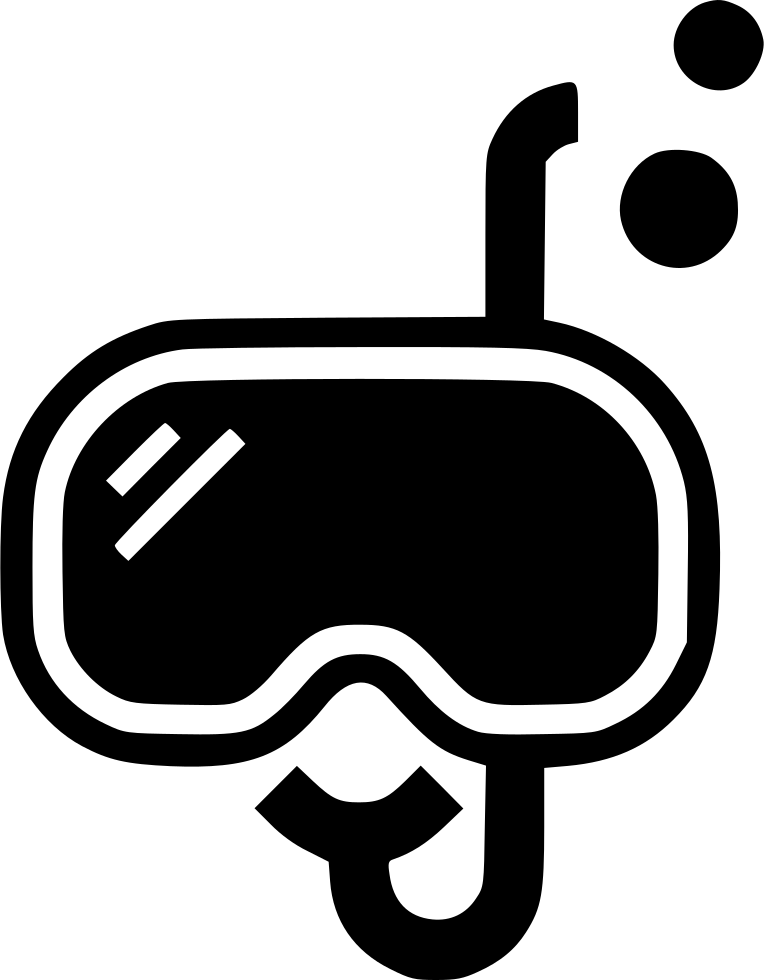 Diving Mask Comments Clipart (764x980), Png Download