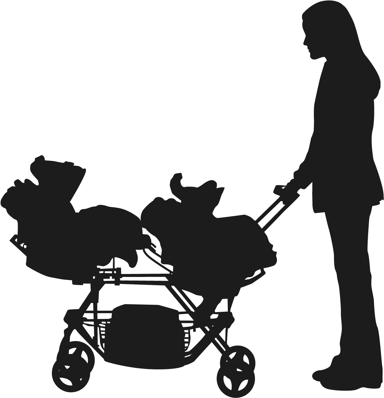 When My Twins Were Little We Had The Double Snap N Clipart (1303x1348), Png Download