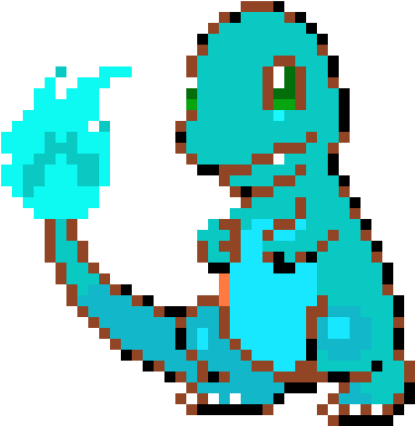 Blue Flame Charmander Clipart (660x520), Png Download